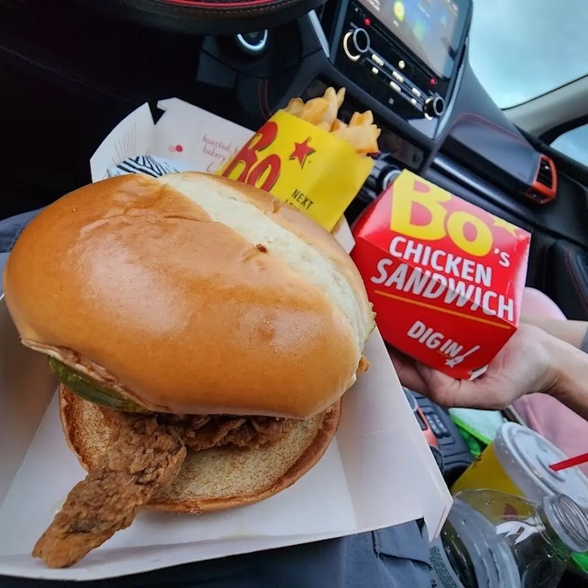 Bo's Chicken Sandwich Combo