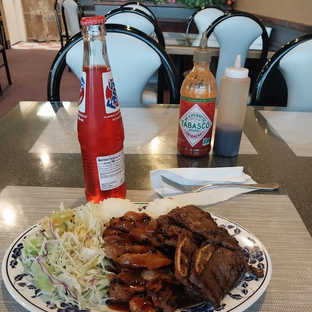 Short Rib Chicken Teriyaki