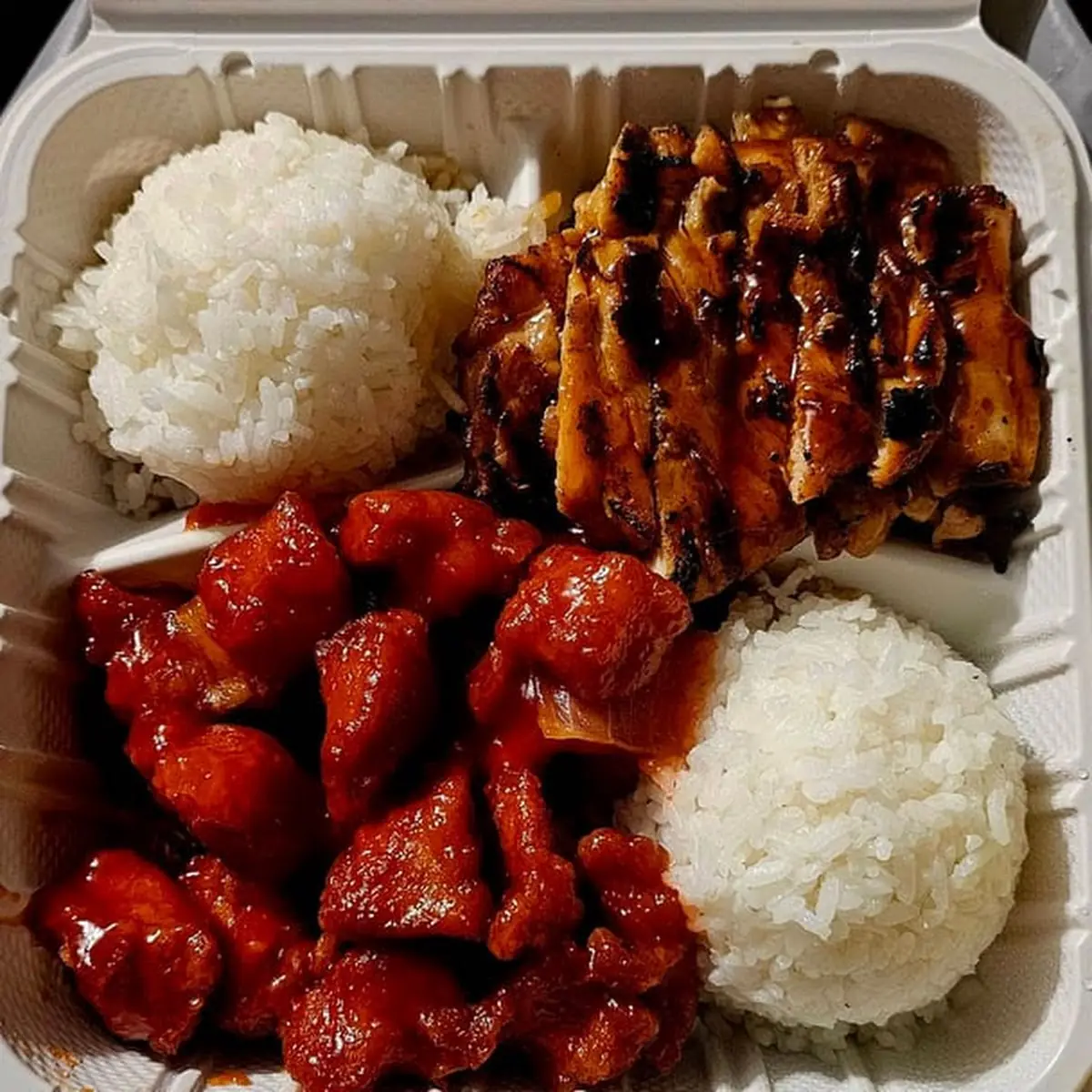 Teriyaki Chicken and White Rice