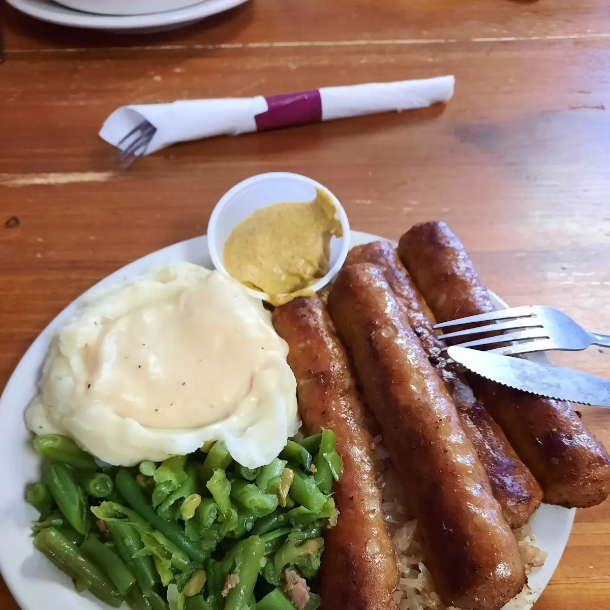 Bratwurst Dinner