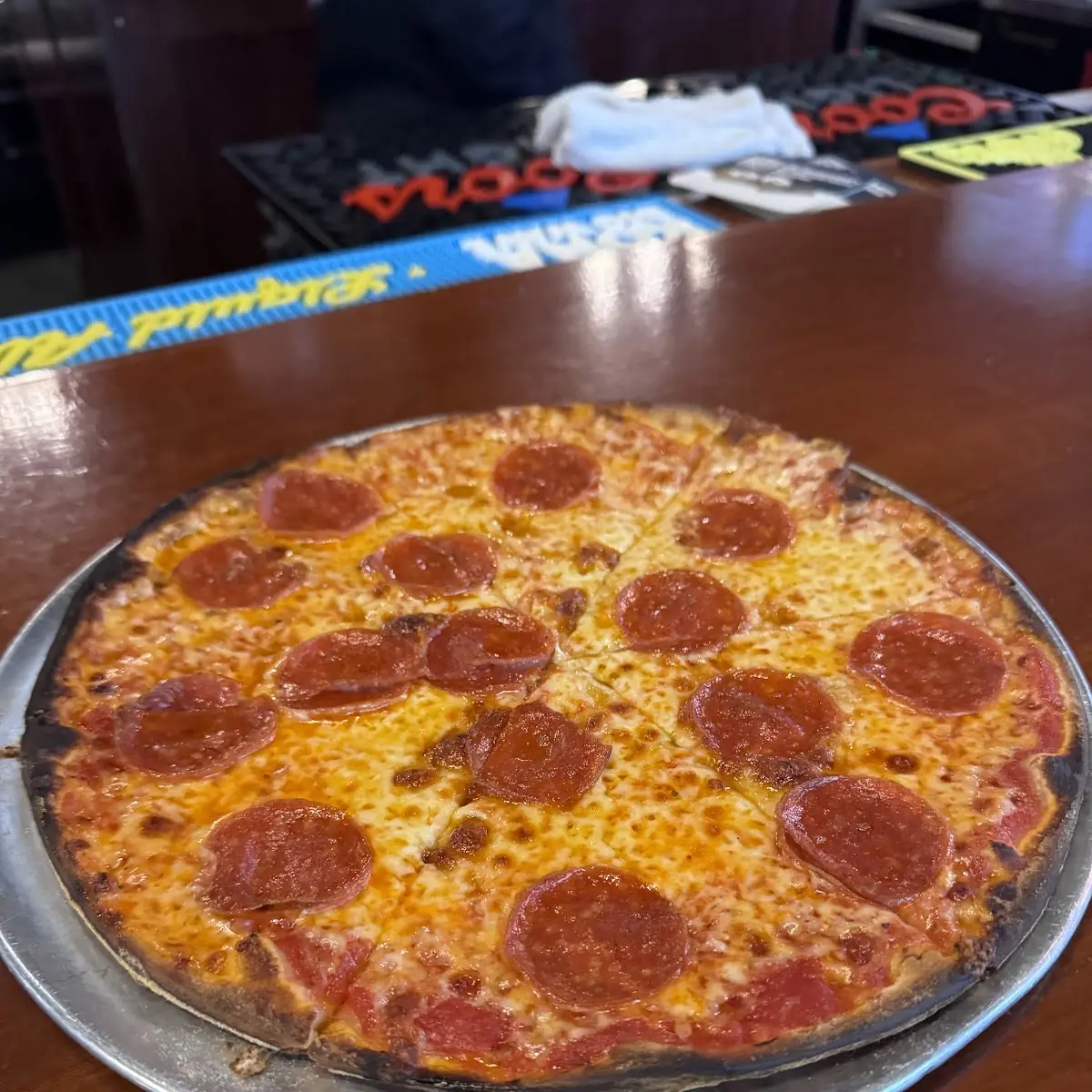 Well Done Thin Crust Pepperoni Pie