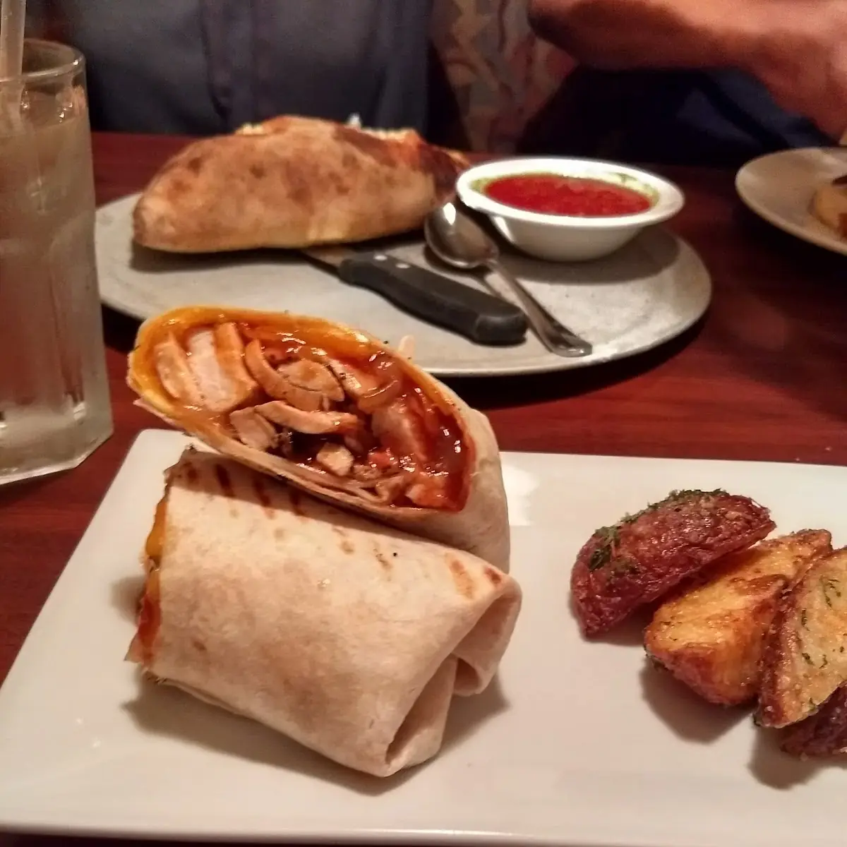 Barbecue Chicken Wrap