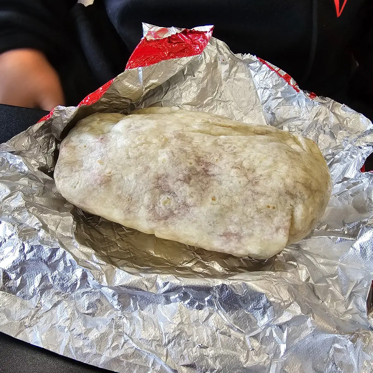 Flaming Hot Cheetos Burrito