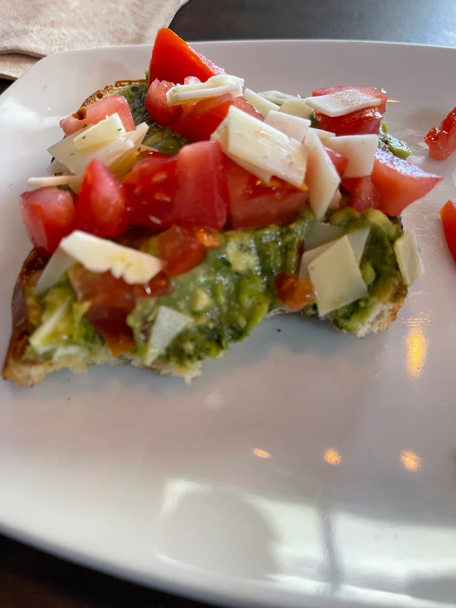 Avocado Toast Tomato Mozzarella
