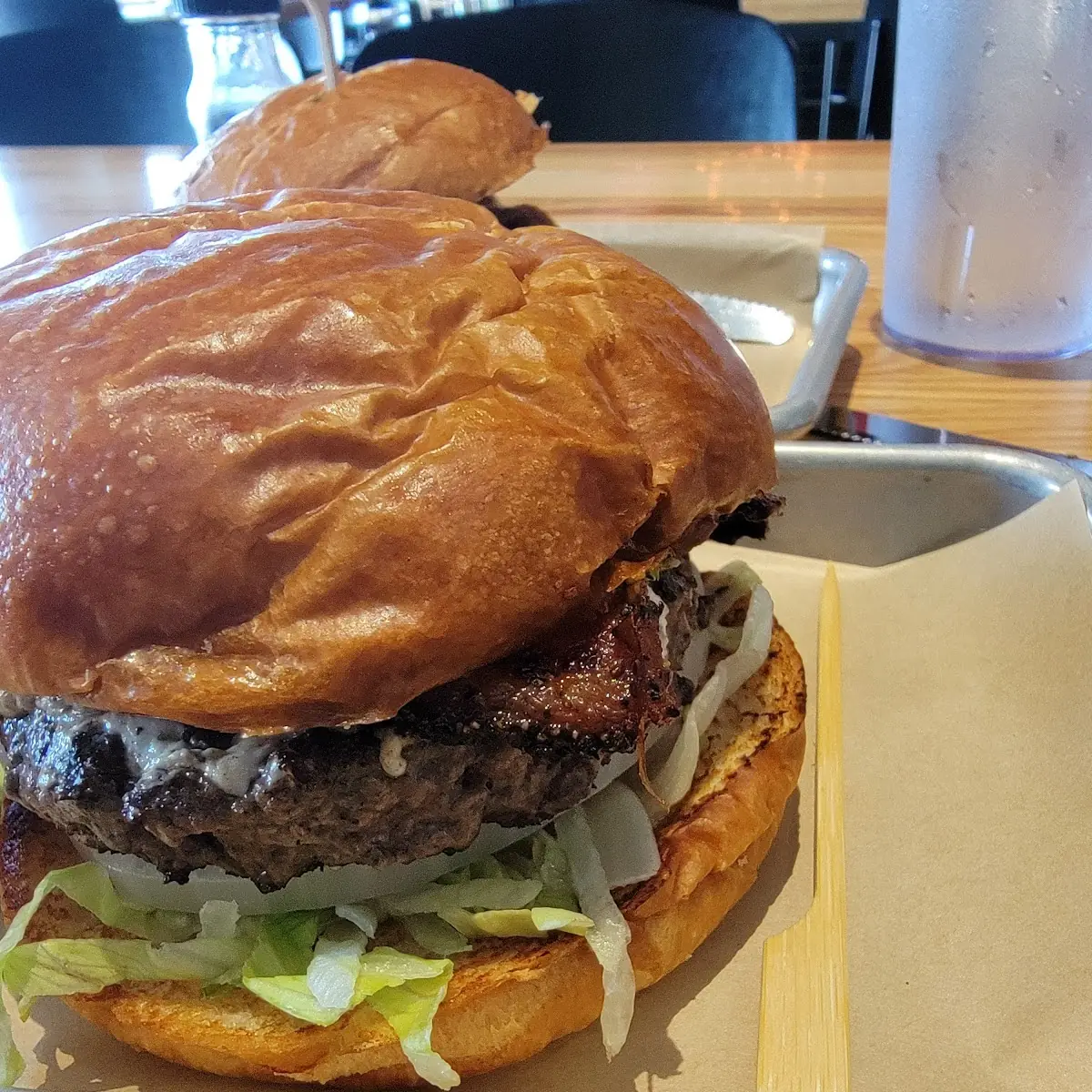 Mushroom Swiss Burger