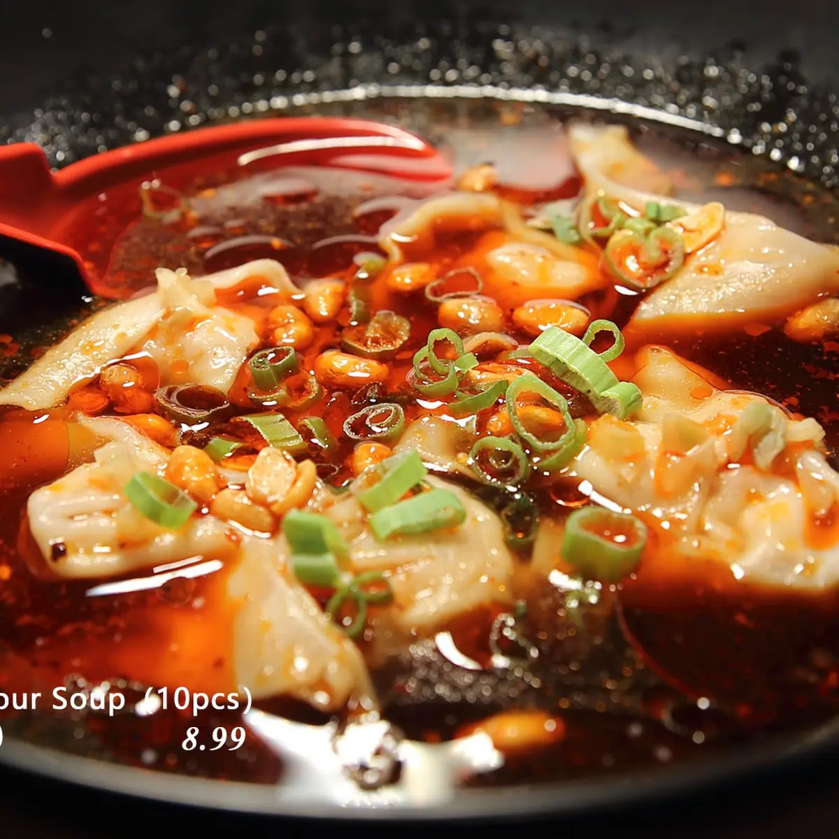 Dumpling in Chili Oil 10