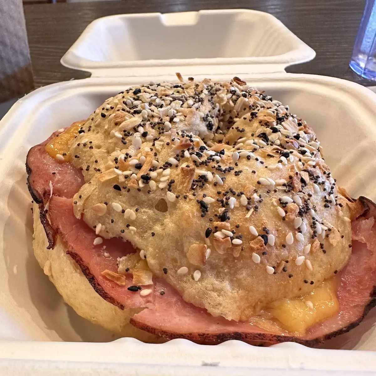 Hammy on Everything Bagel