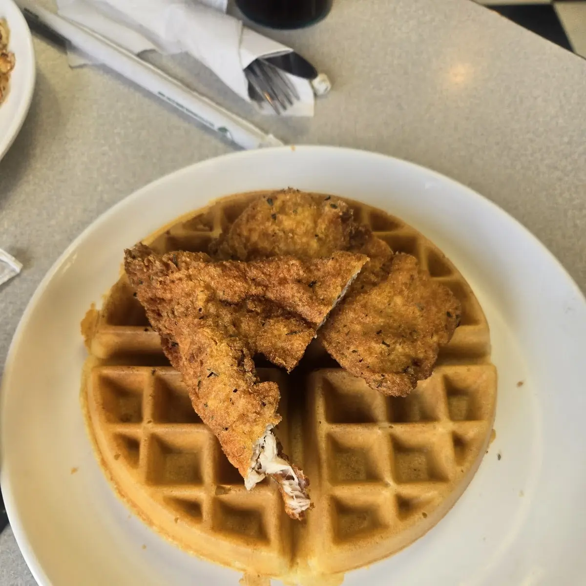 Chicken and Waffles
