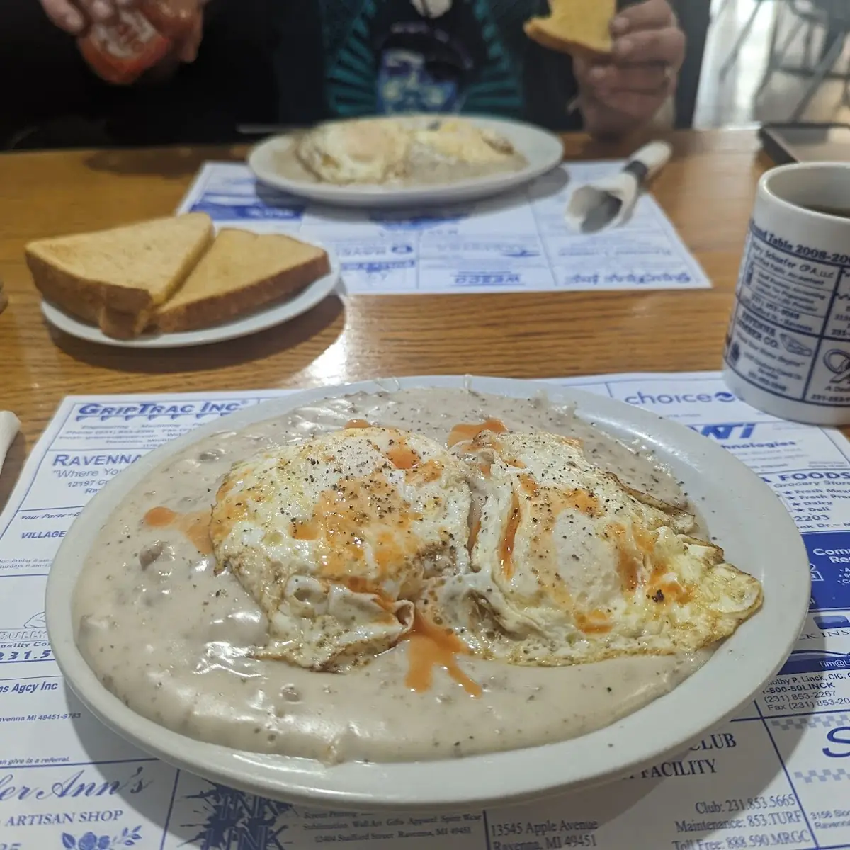 Biscuits and Sausage Gravy