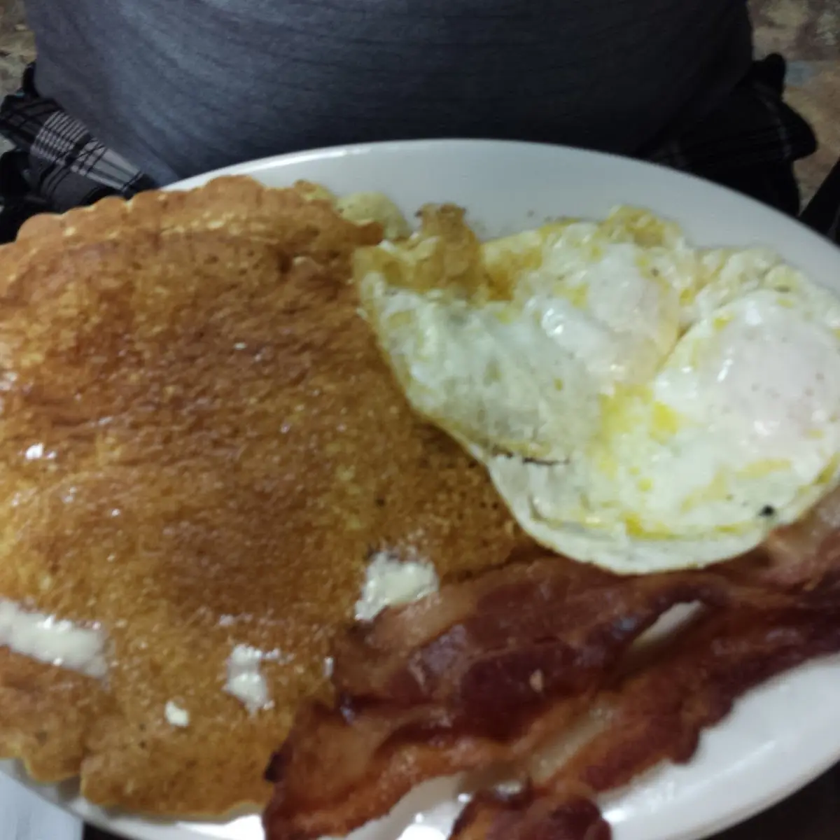 Pancakes Eggs Pork Bacon