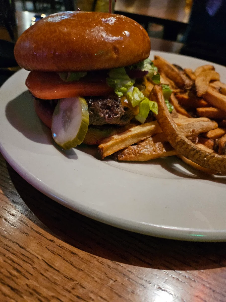 Burger & Hand Cut Fries