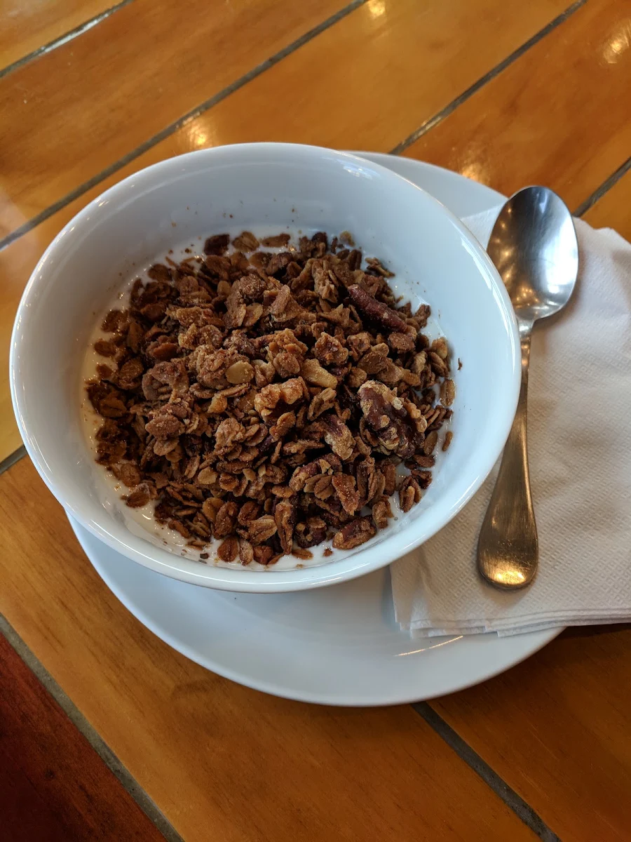 Home Made Granola and Yogurt
