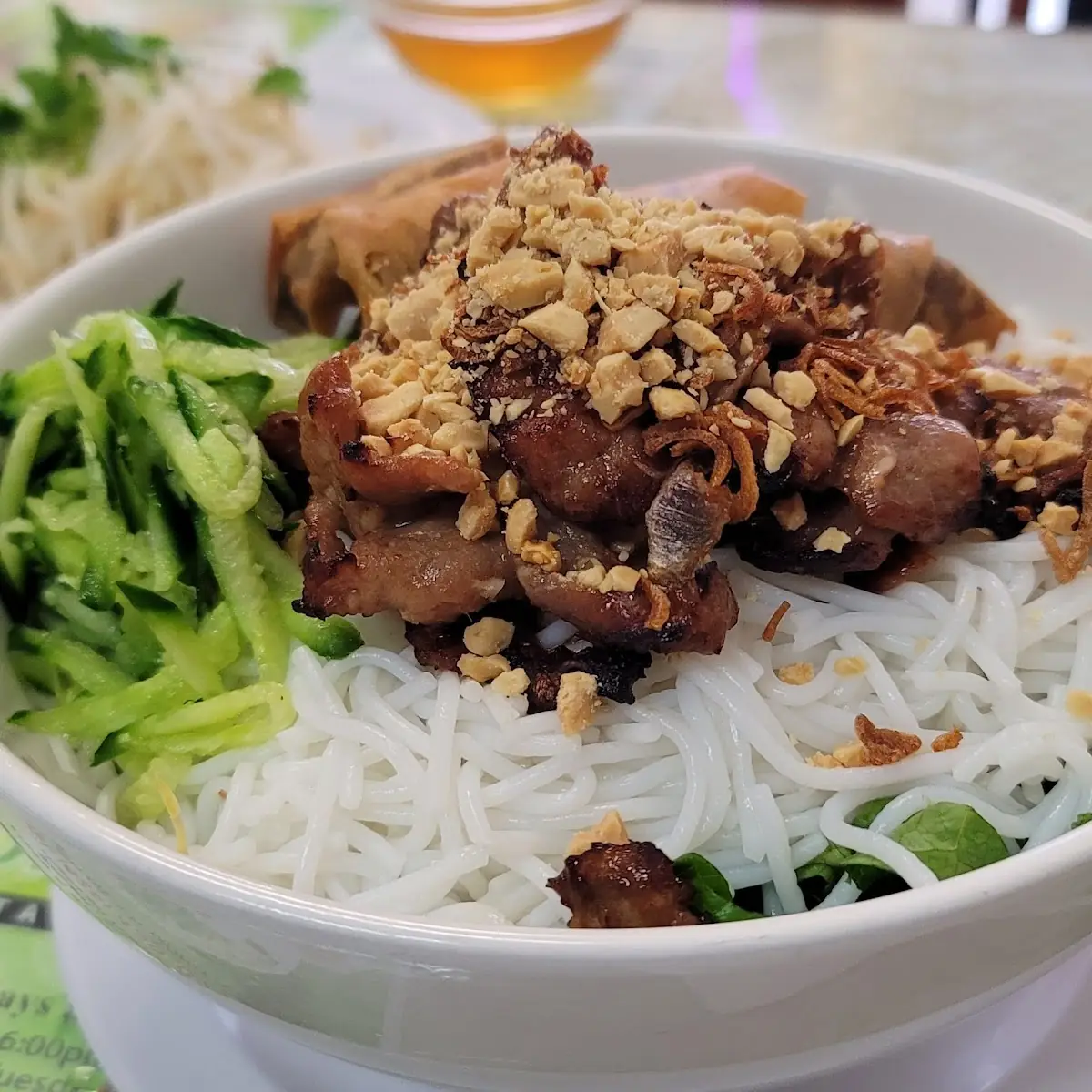 Bún Chả Giò Thịt Nướng