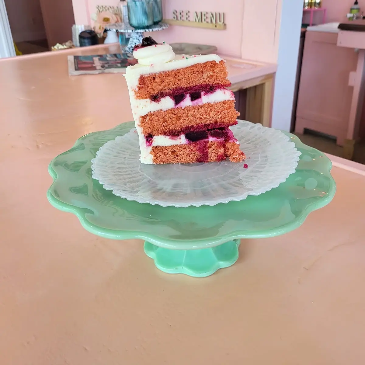 Beet Red Velvet Cake