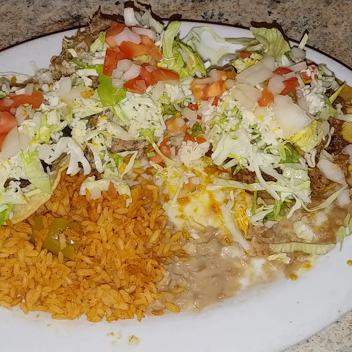 Refried Beans & Rice