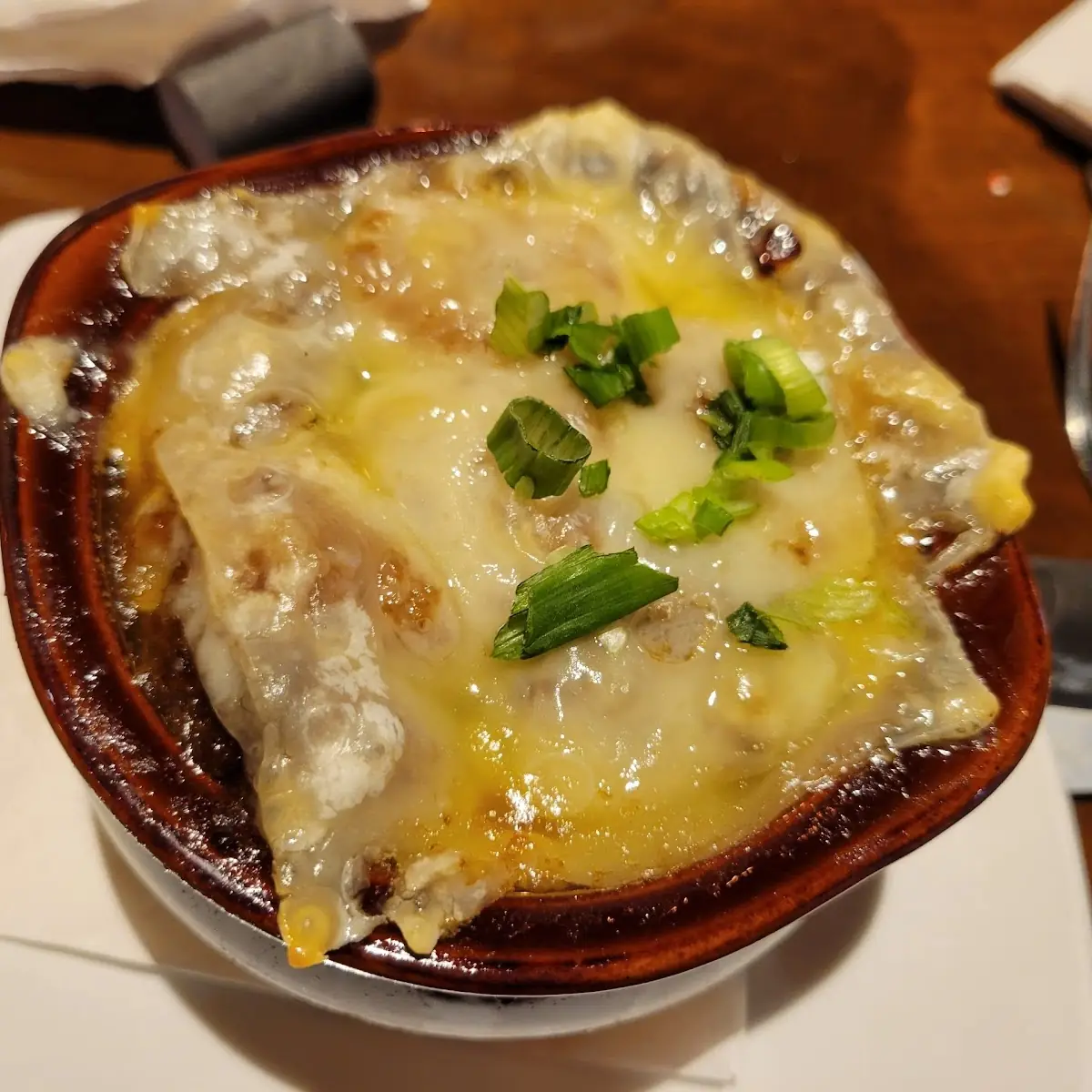 French Onion Au Gratin