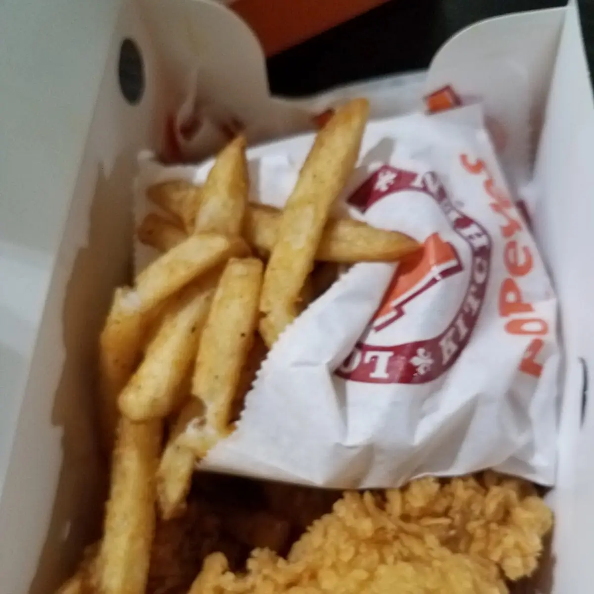 Three Piece Chicken Strips & French Fries