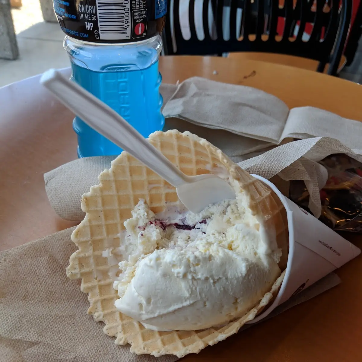 Blueberry Muffin Ice Cream