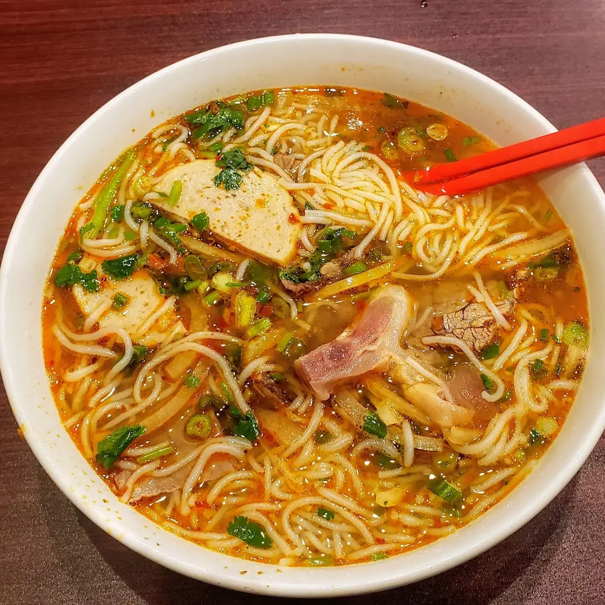 Spicy Beef Noodle Soup