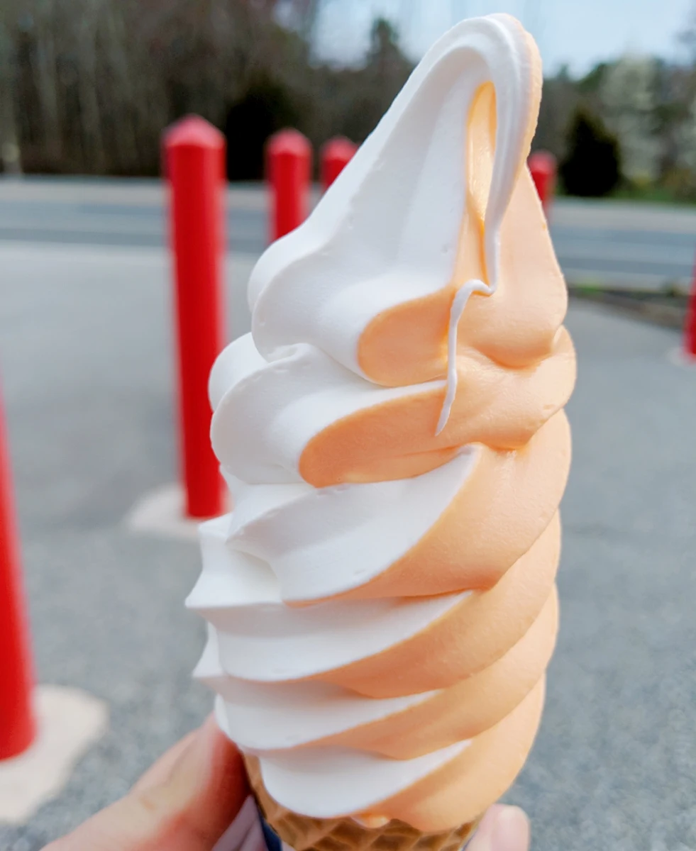 Orange & Vanilla Soft Serve
