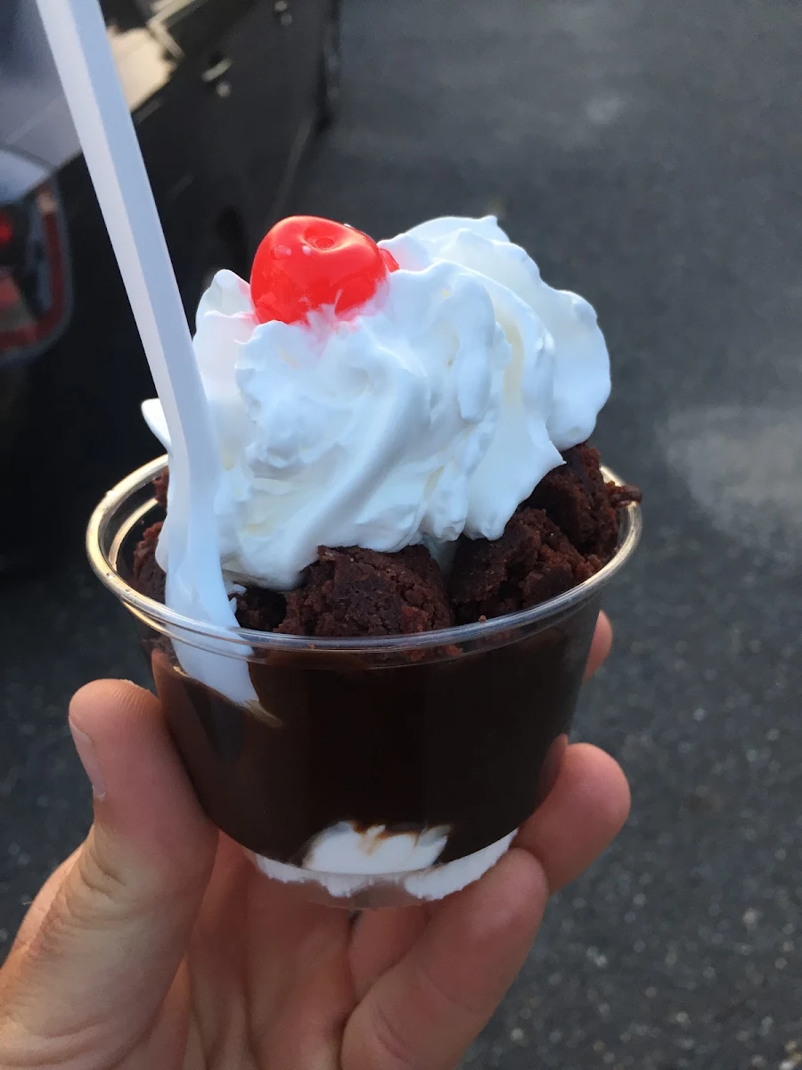 Small Brownie Sundae