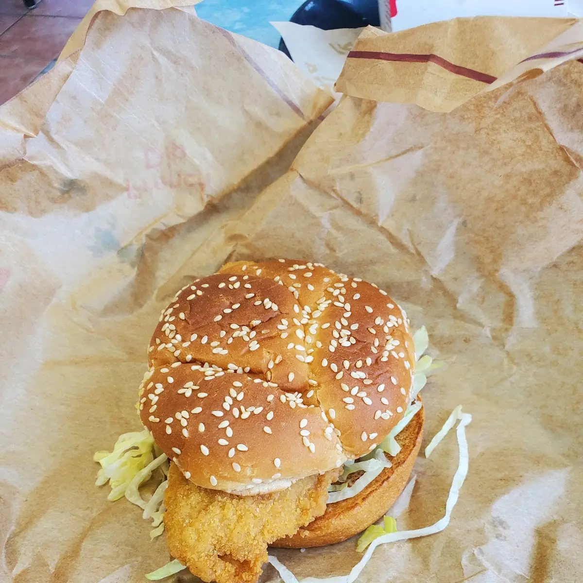 Arby's Fish Sandwich