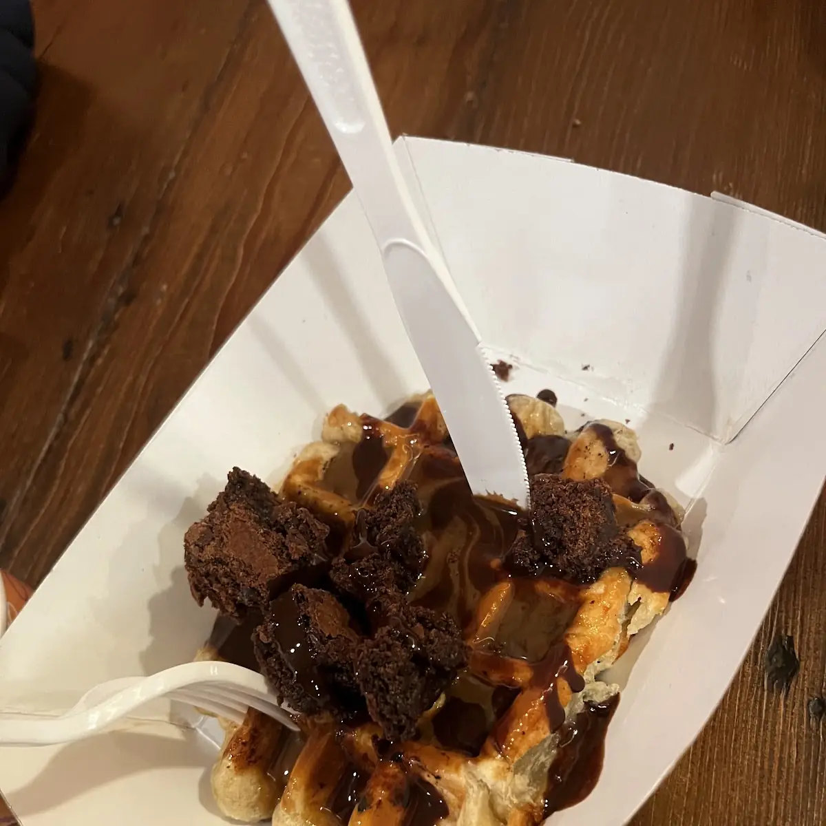 Chocolate Brownie Waffer