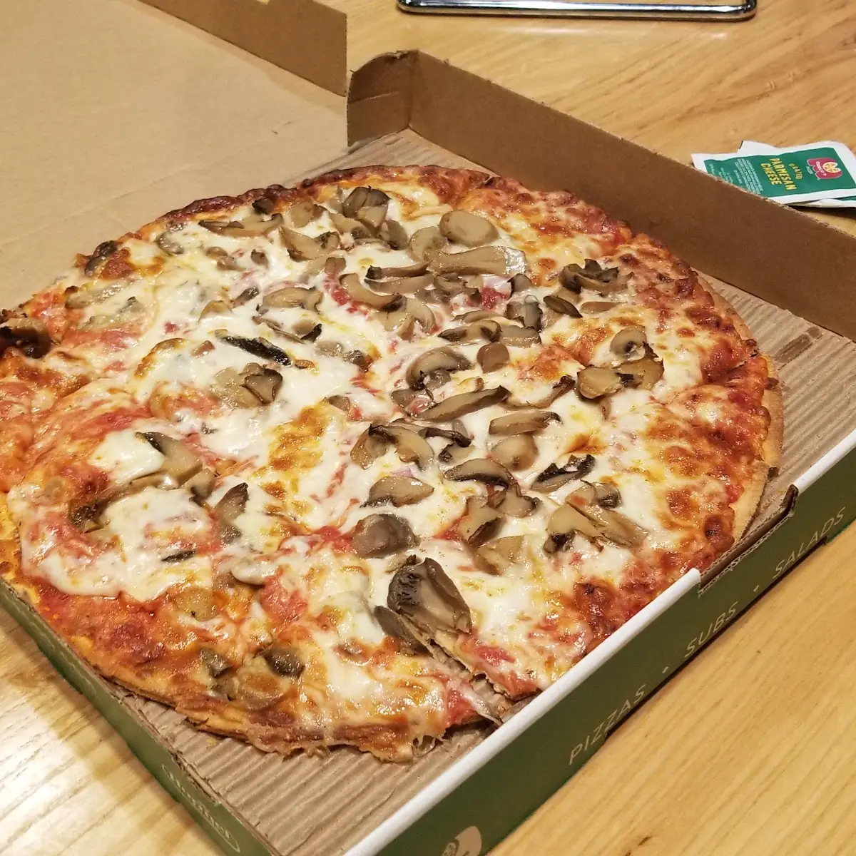 Mushroom Pizza