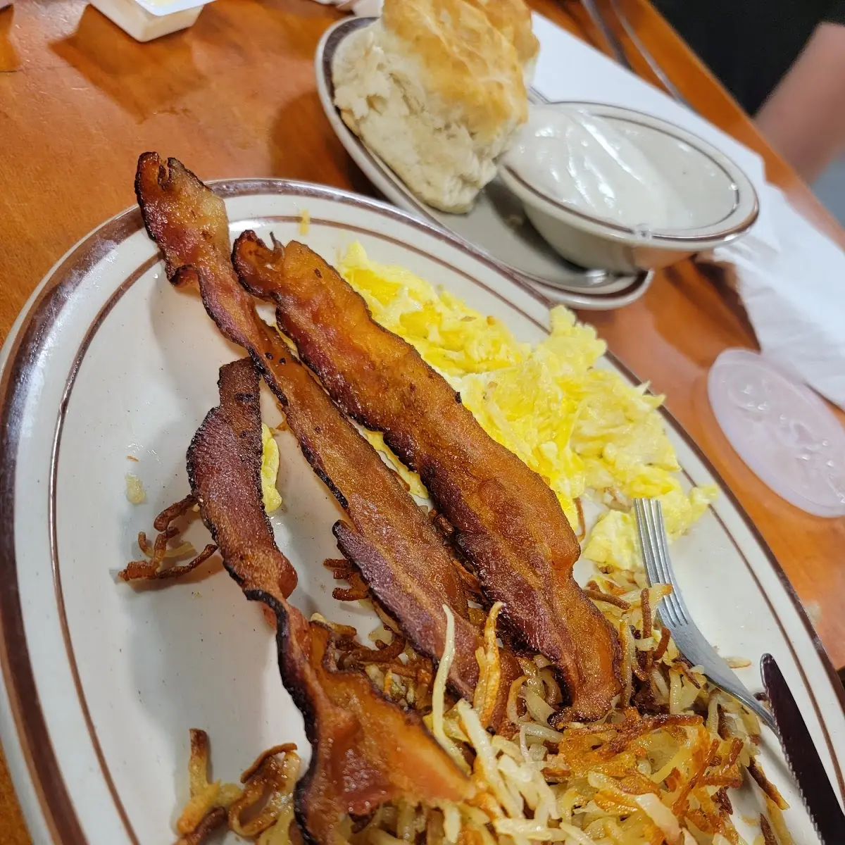 4 with Biscuits and Gravy