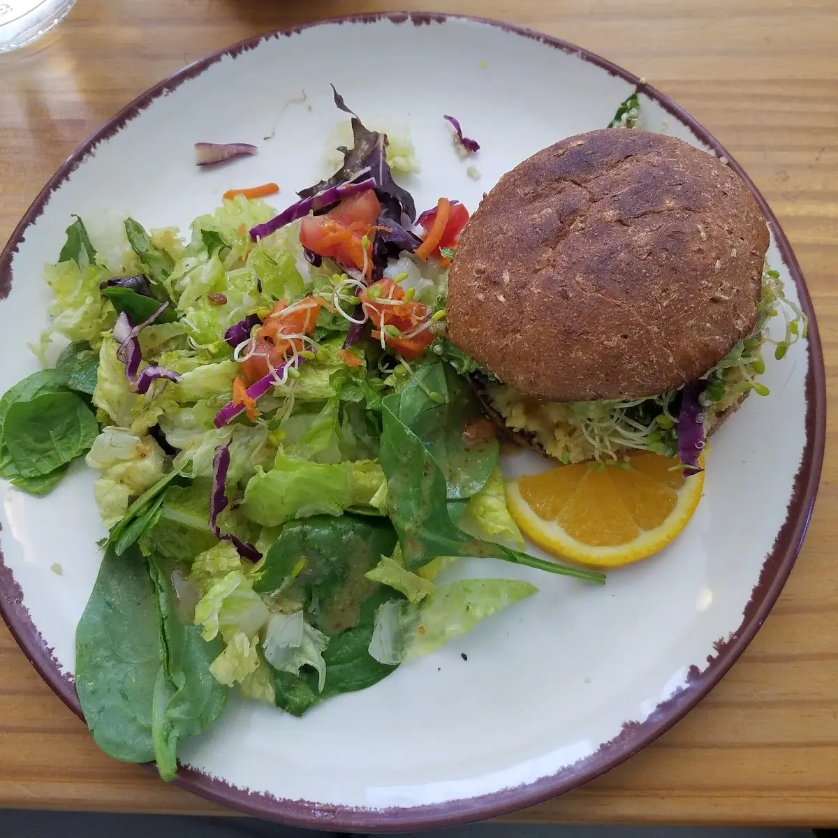 Moringa Mixed Bean Burger