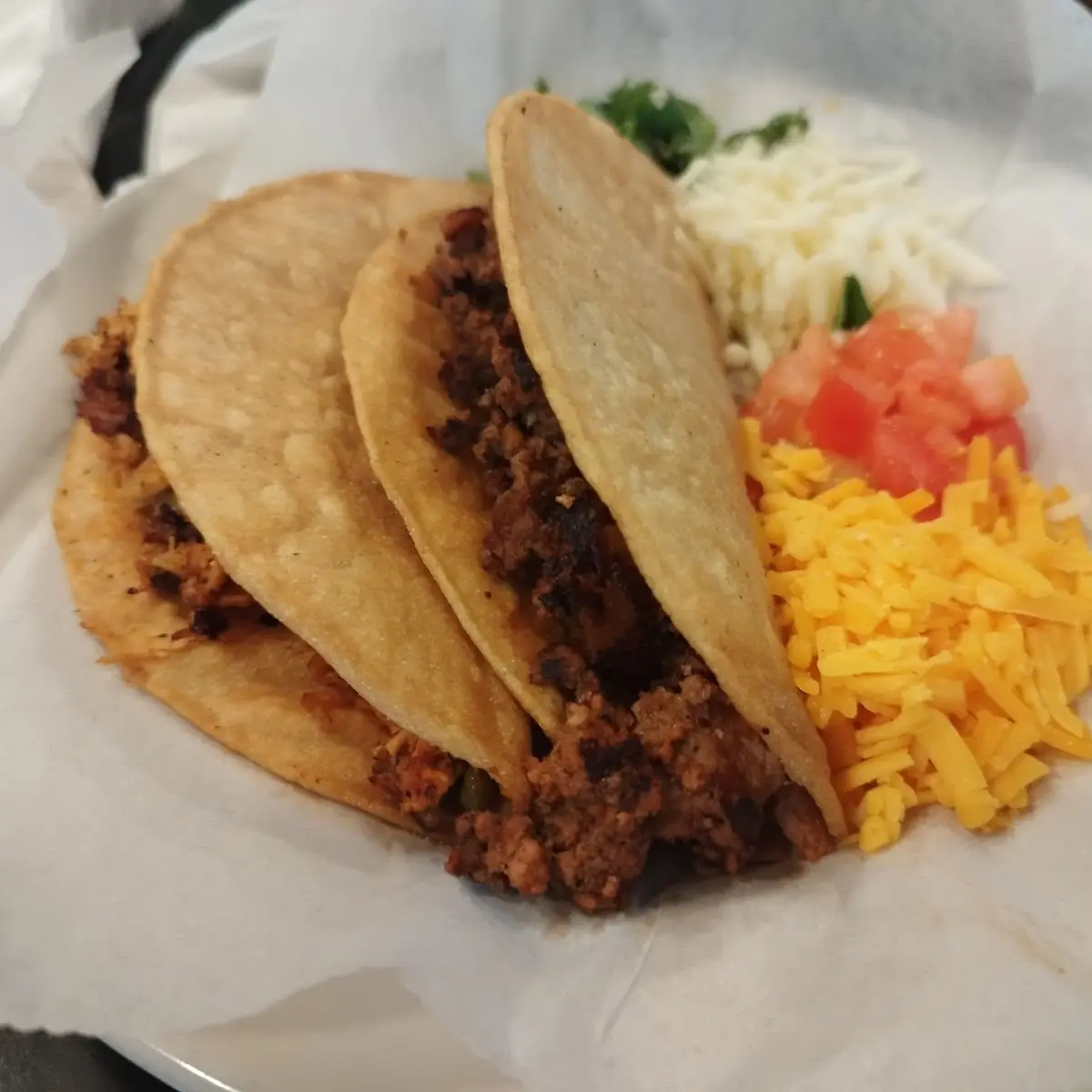 Crispy or Soft Taco Plate