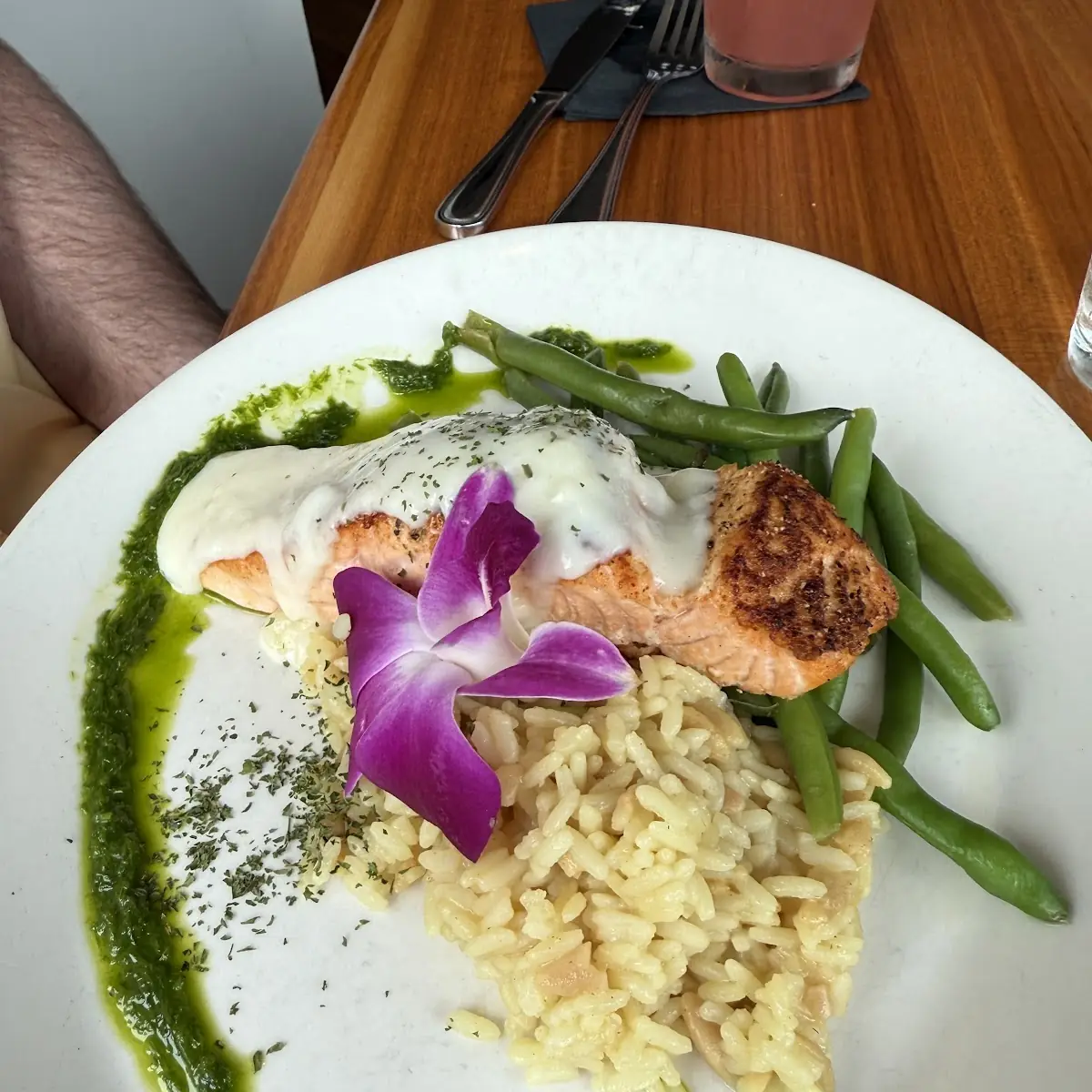 Pan Seared Caramelized Salmon