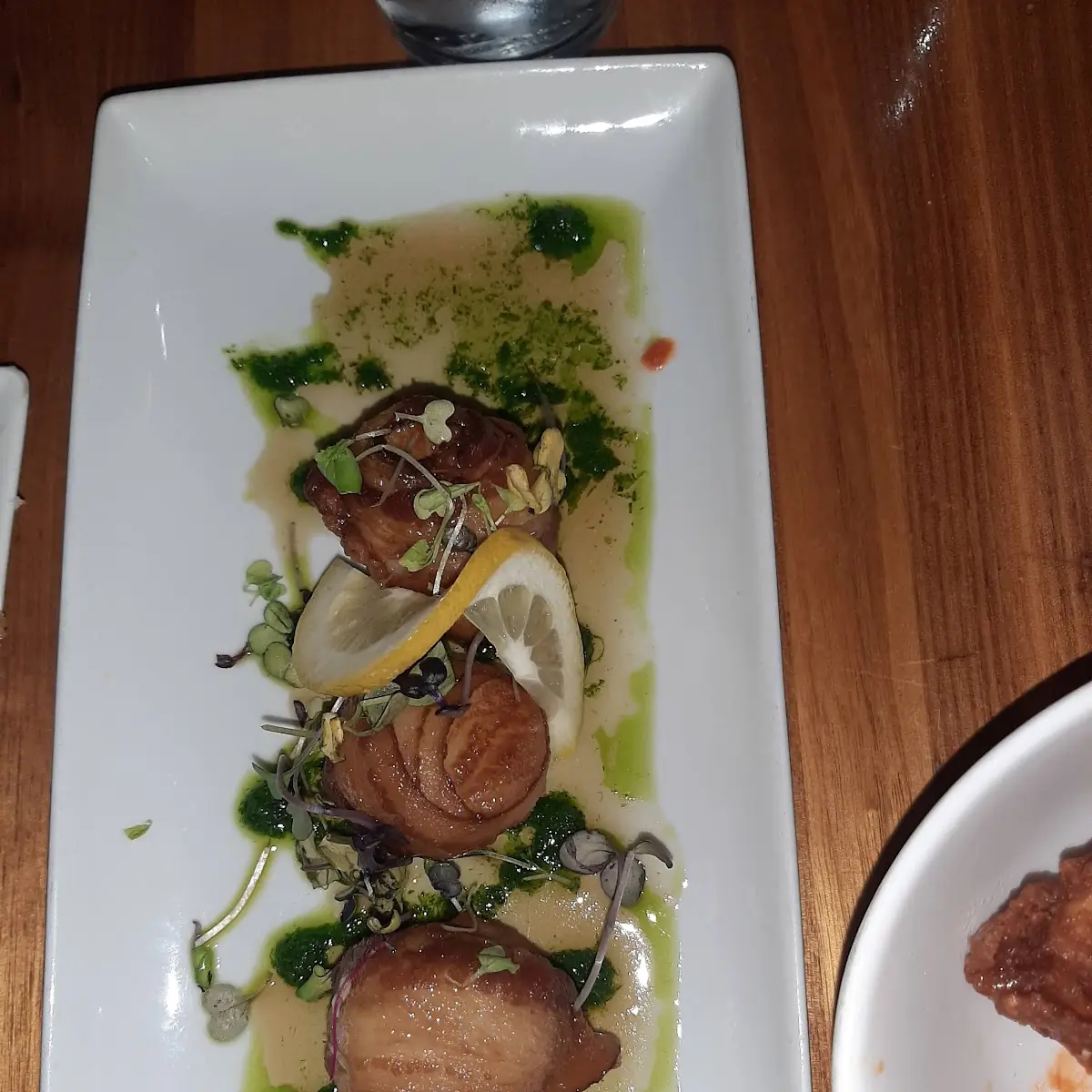 Scallops Wrapped in Bacon