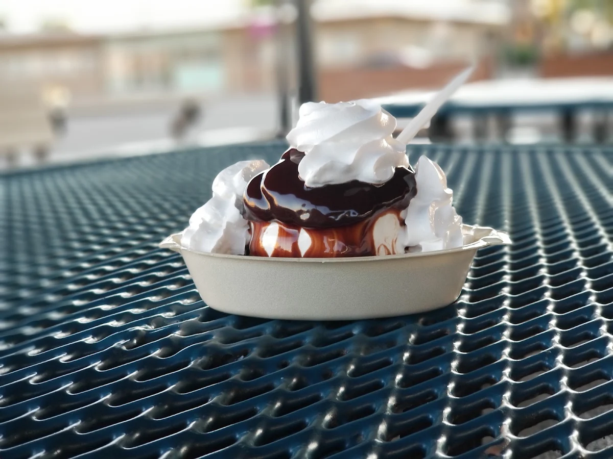 Hot Fudge Cream Puff