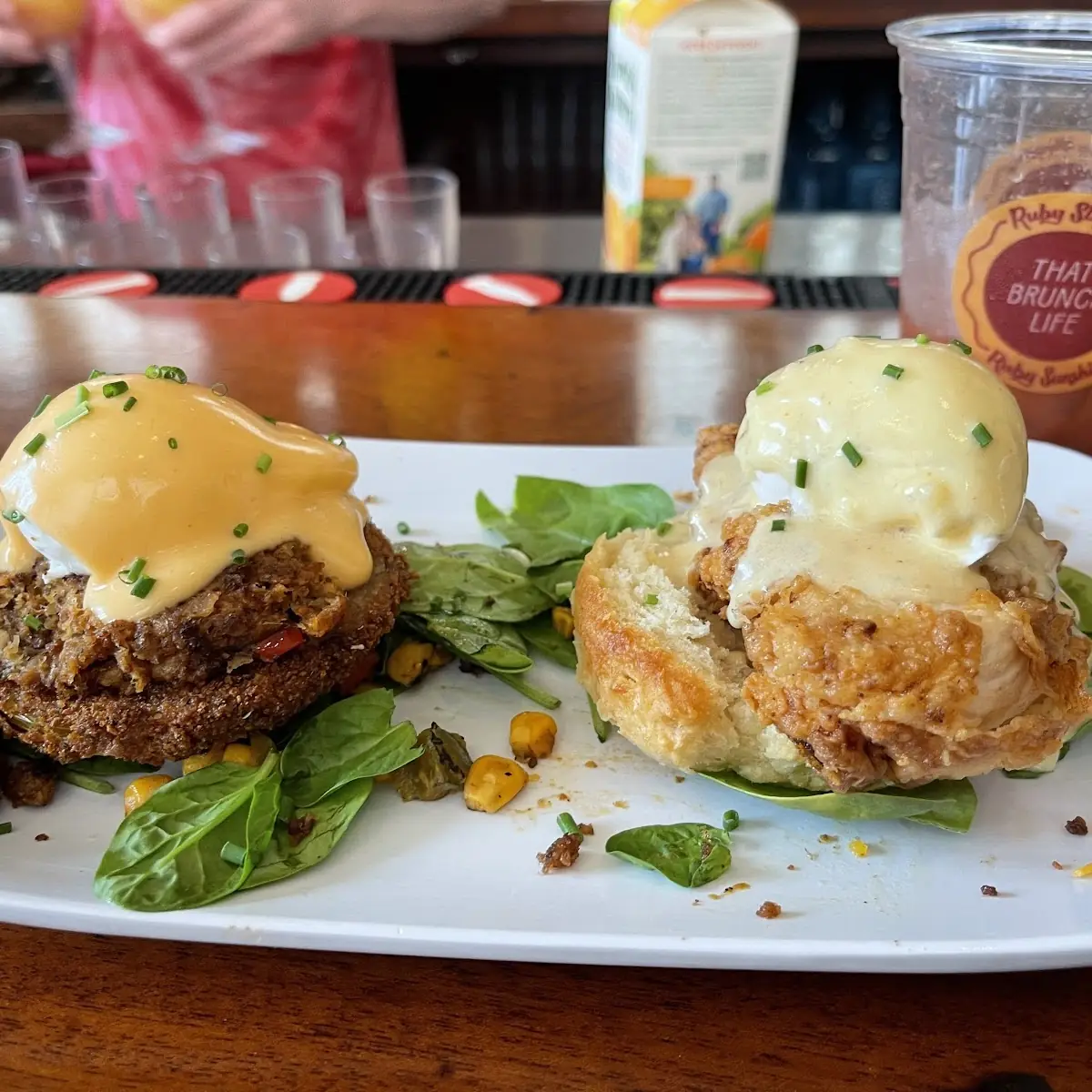 Roast Beef PO Boy Benedict
