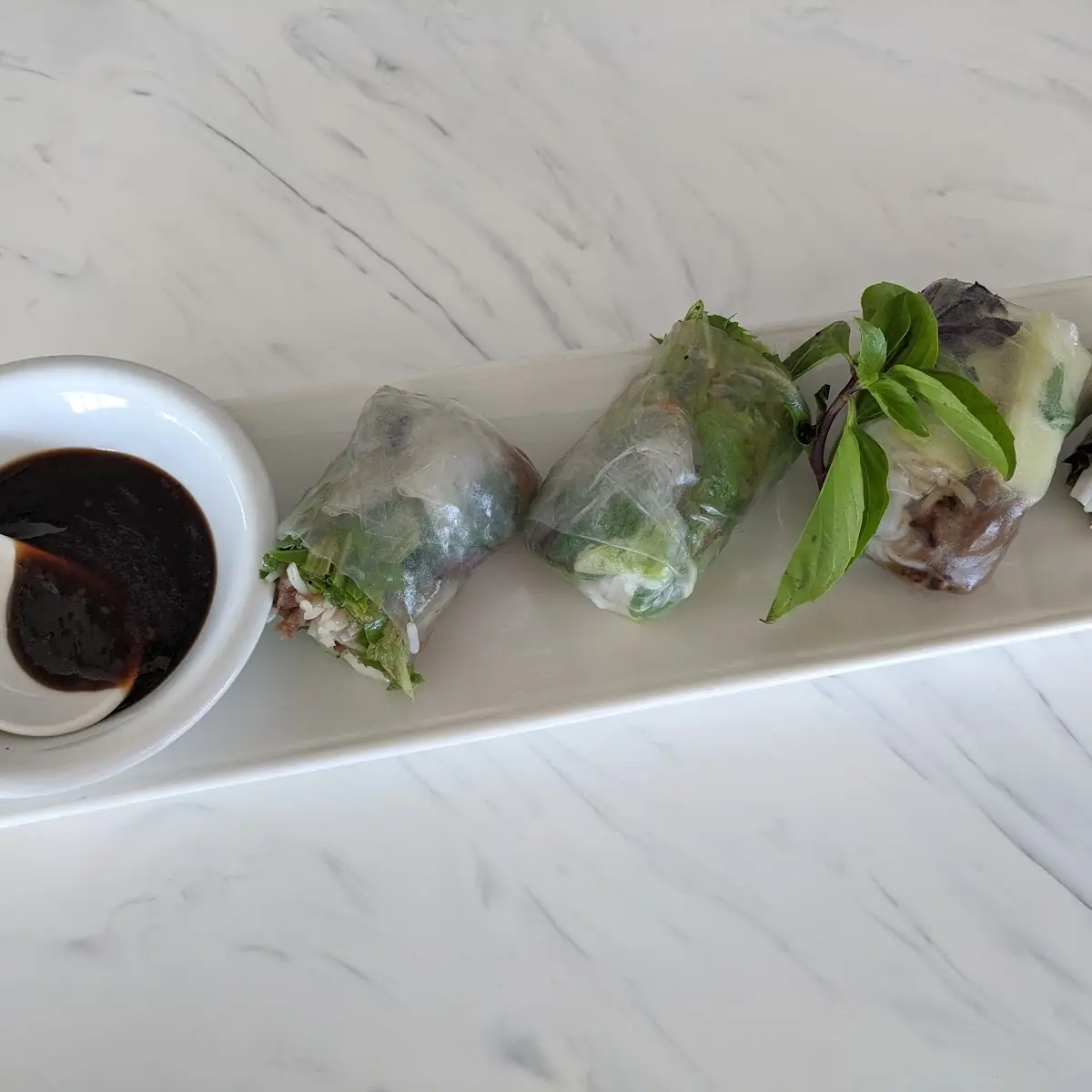 Vietnamese Summer Rolls with Dipping Sauce