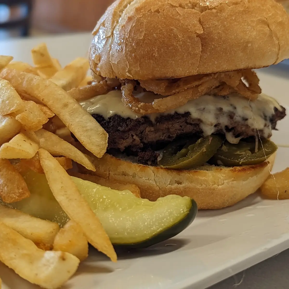Mushroom Swiss Burger