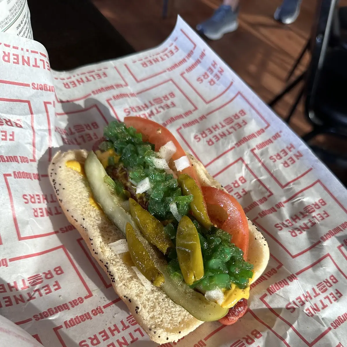 Chicago-Style Hot Dog