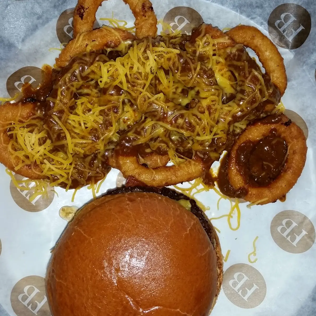 Chili Cheese Onion Rings