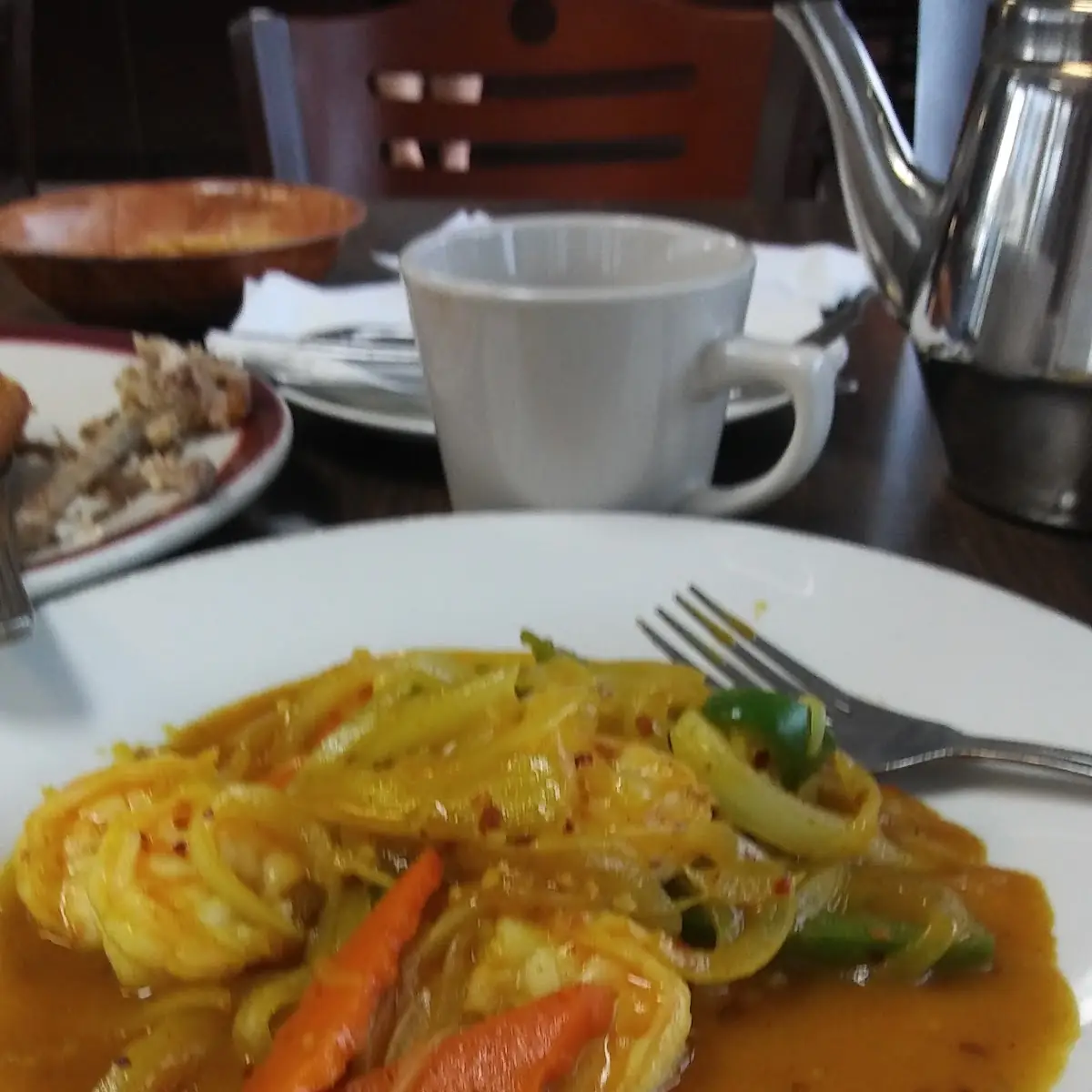 Curry Shrimp with Onion