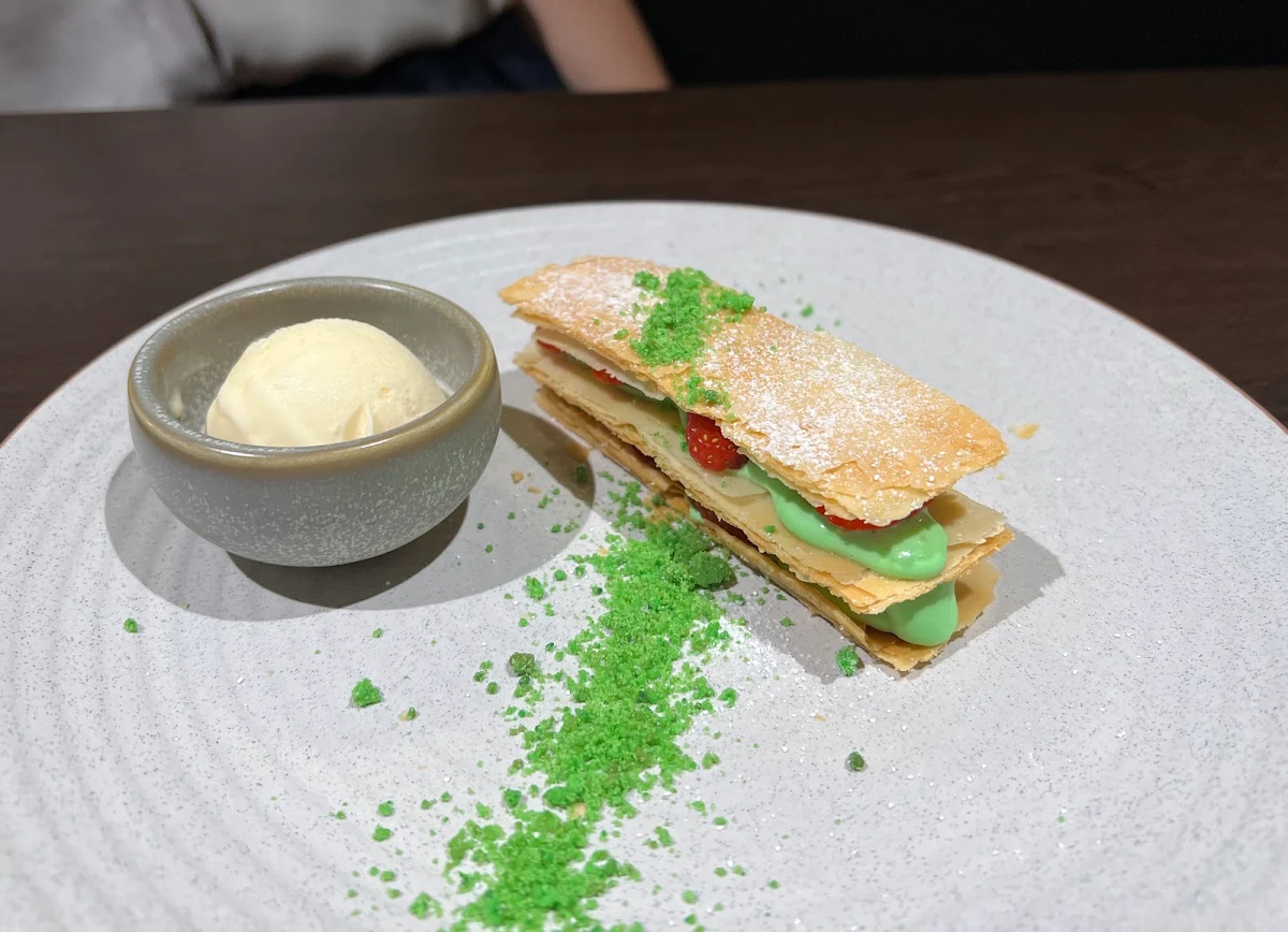 Pandan Mille-Feuille