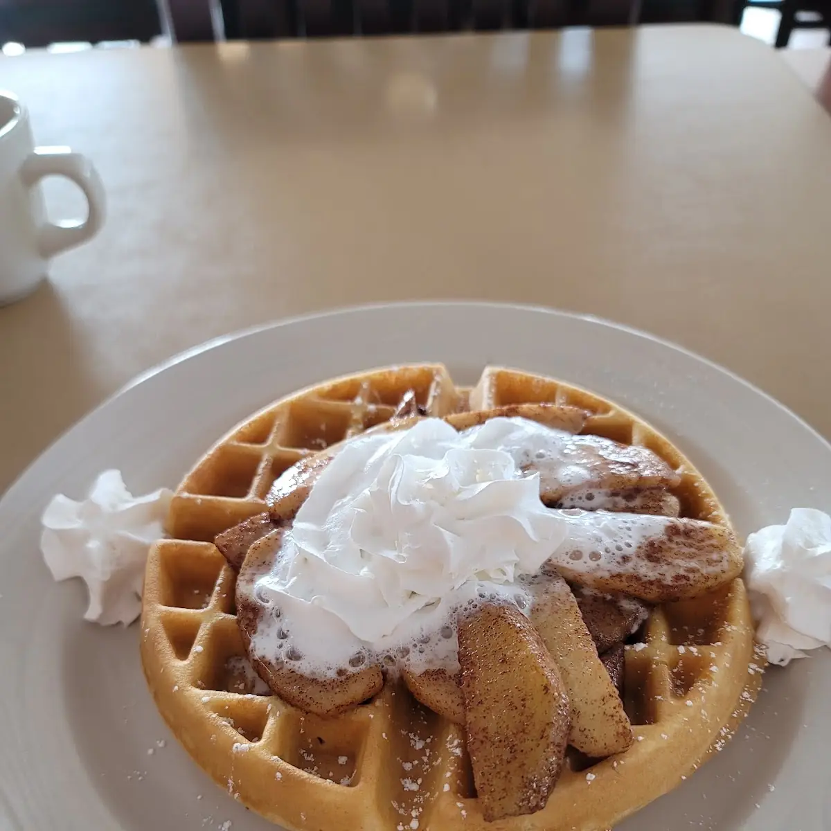 Cinnamon Apple Waffle