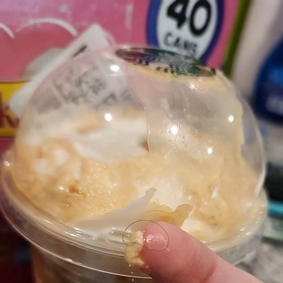 Frappuccino with a Beard Hair in It