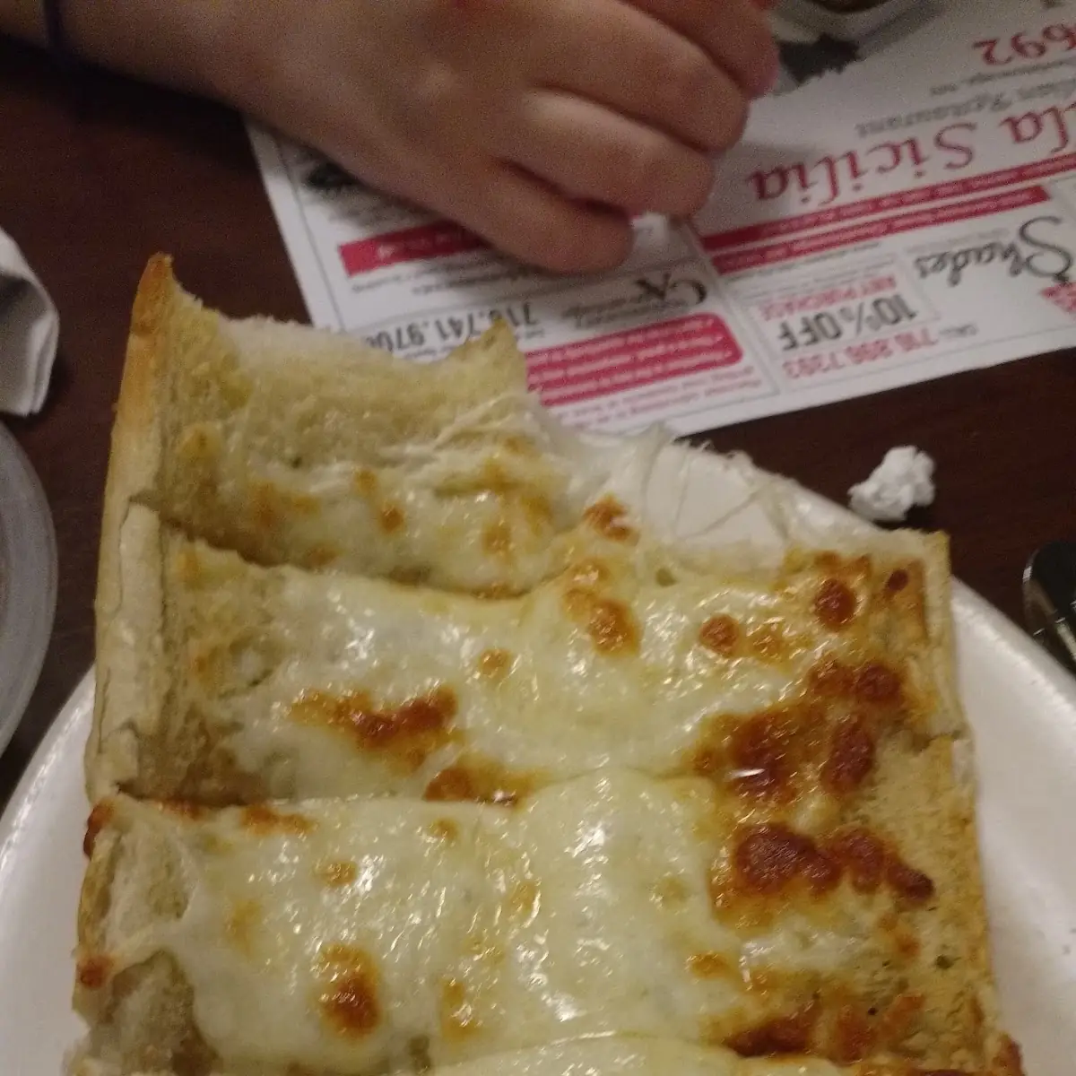 Cheesy Garlic Bread