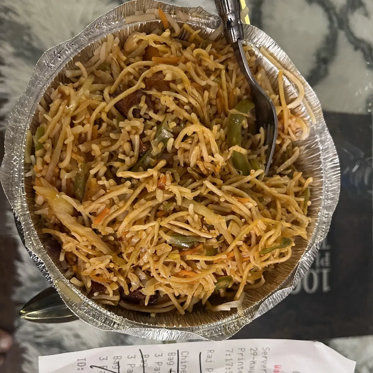 Hakka Noodles Small Tray