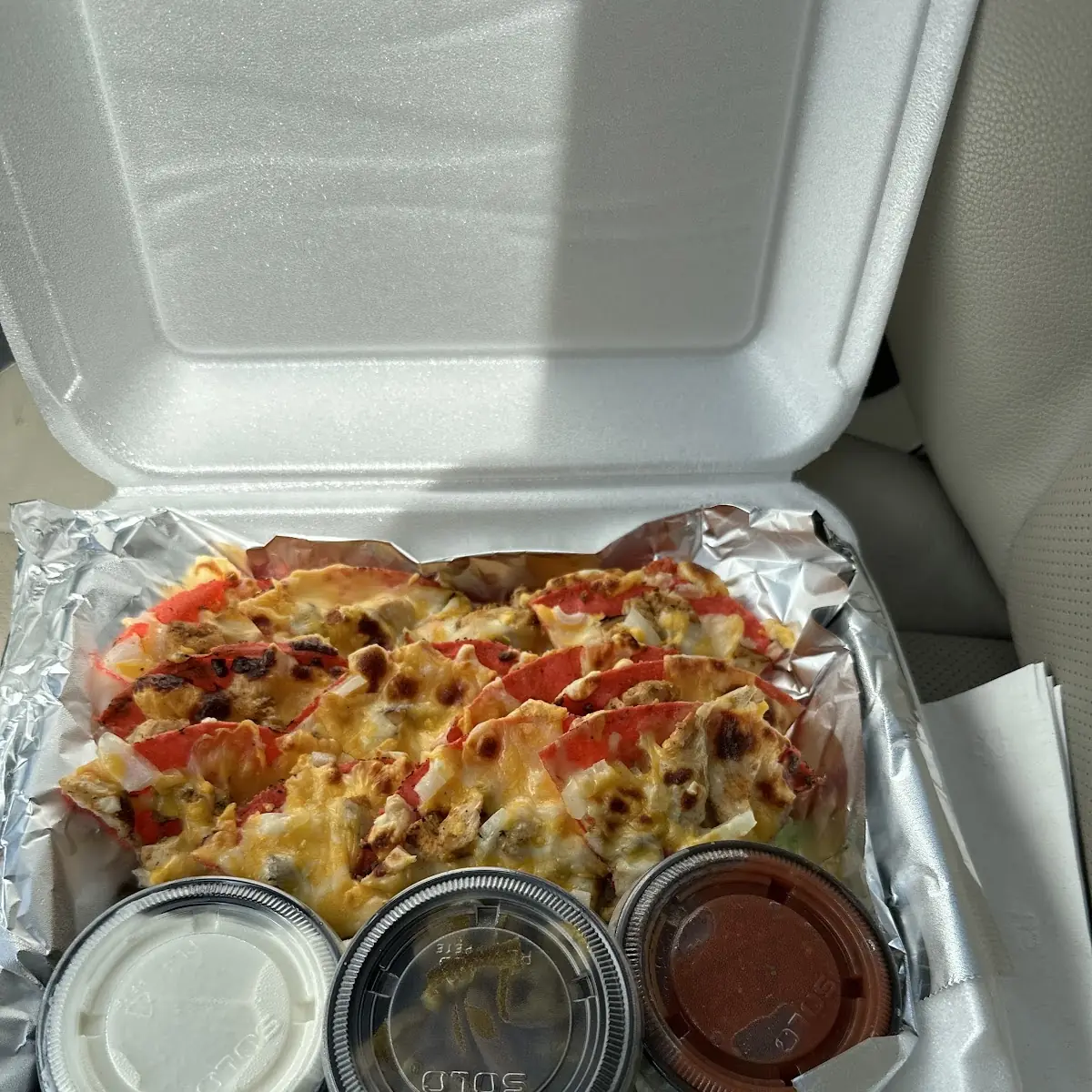 Cajun Chicken Nachos