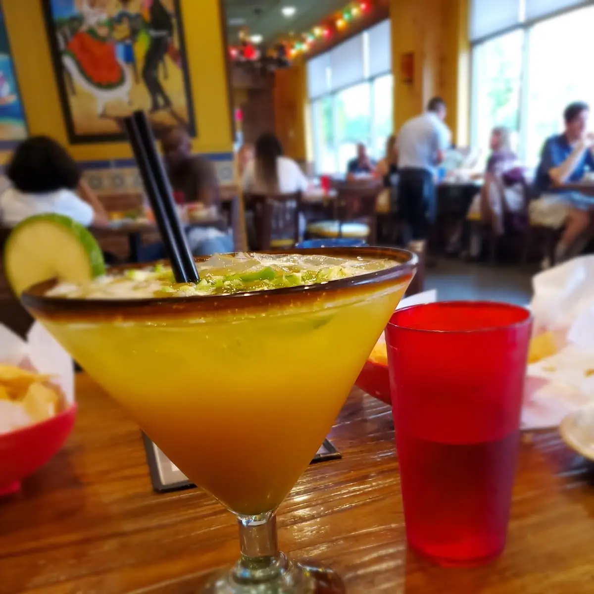 Mango Margarita with Jalapenos