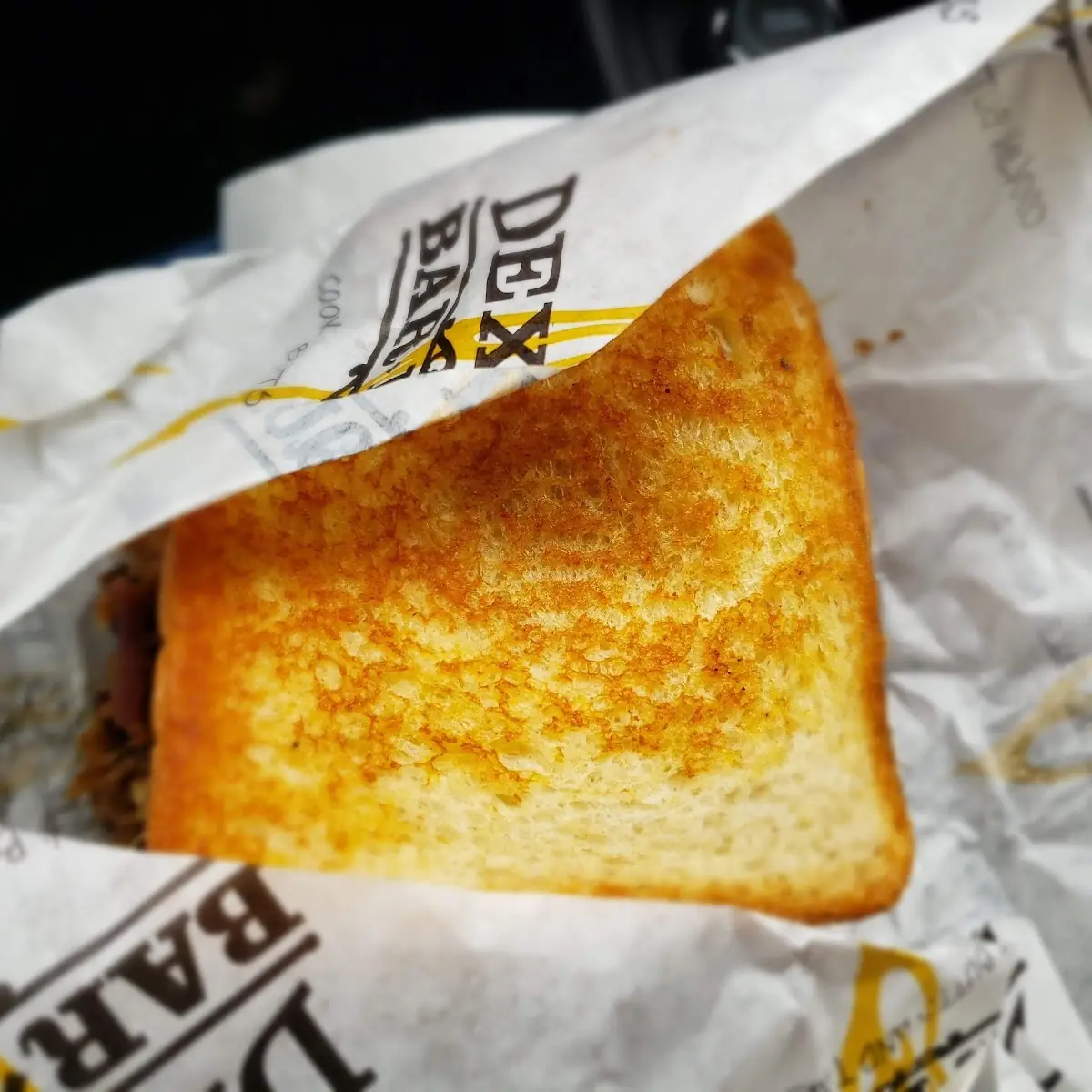 Pulled Pork Sandwich on Texas Toast
