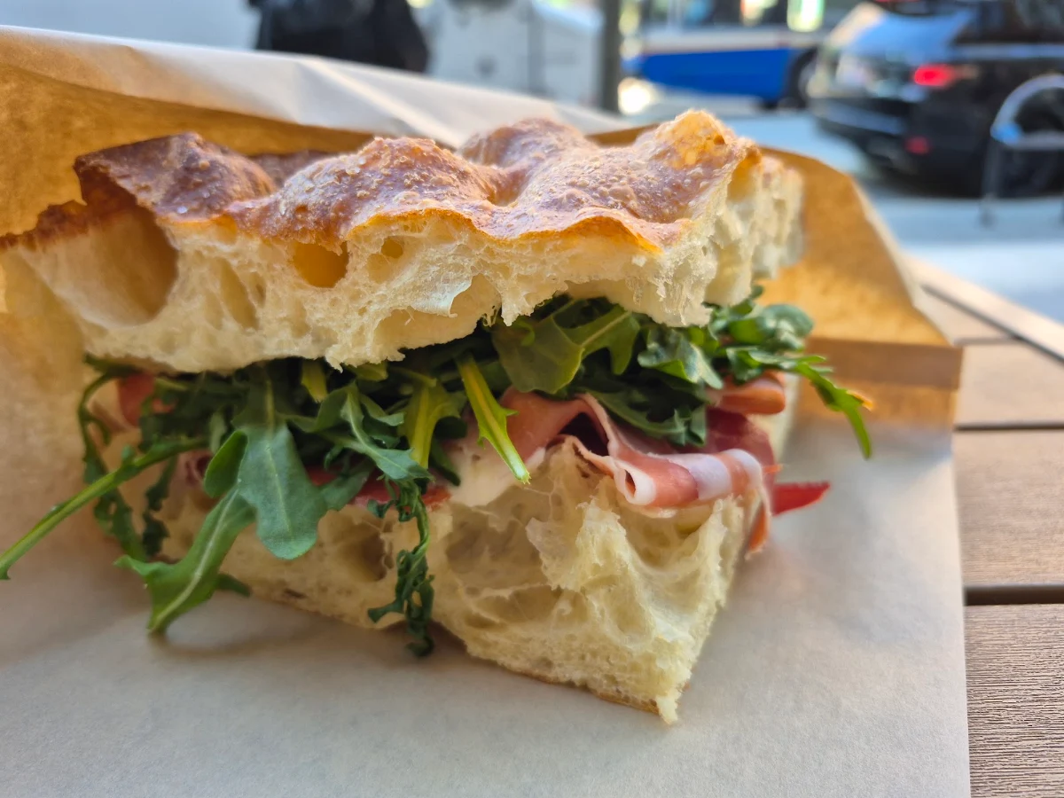 Turkey and Brie, Pressato Sandwich Bar