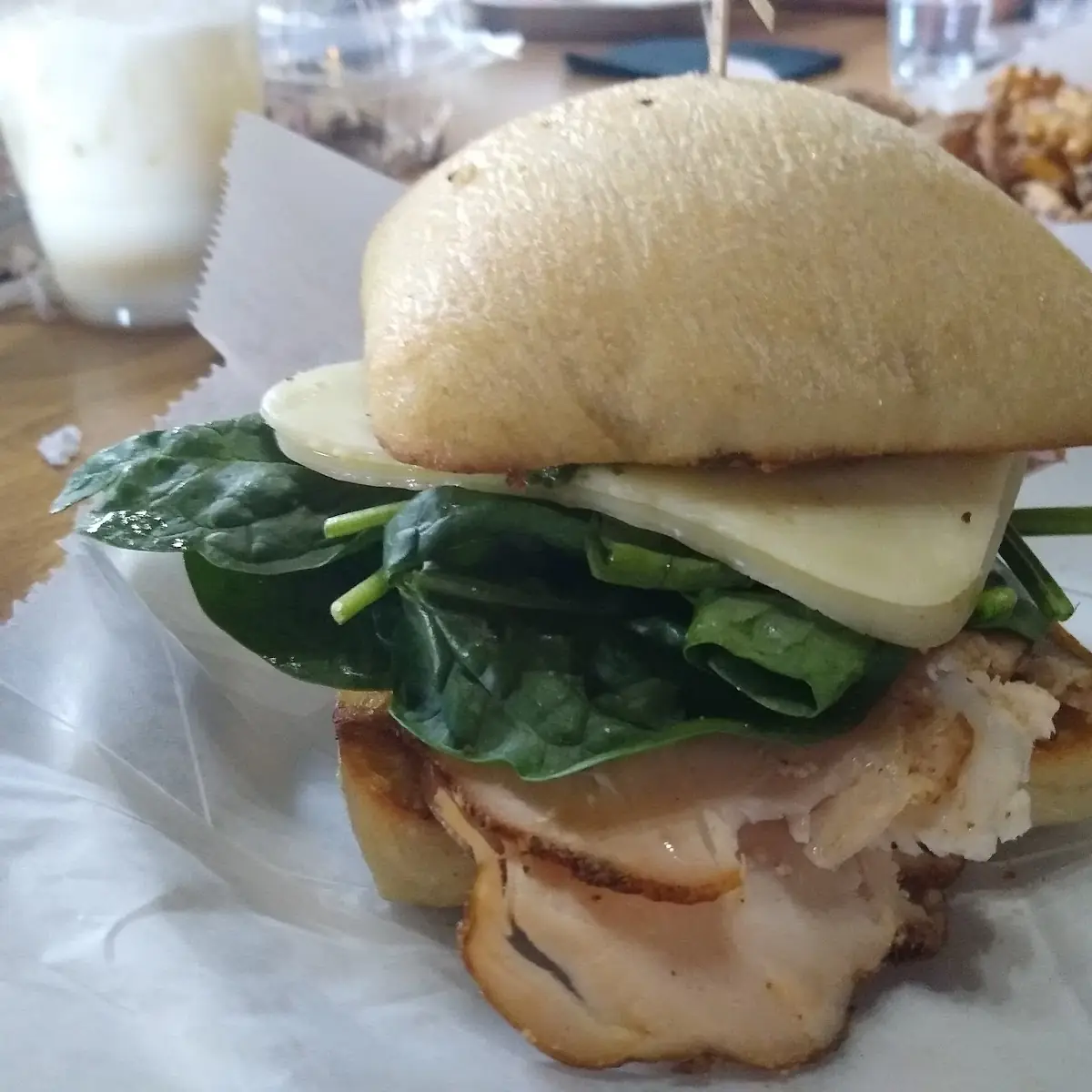 Turkey Pesto Sandwich